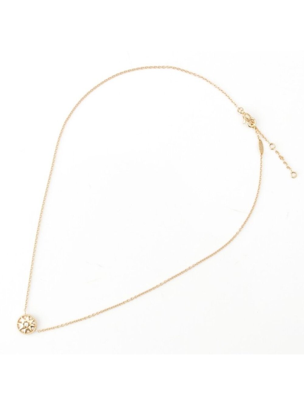 Dior Rose Des Vins Diamond Necklace Gold - Picture 3 of 8